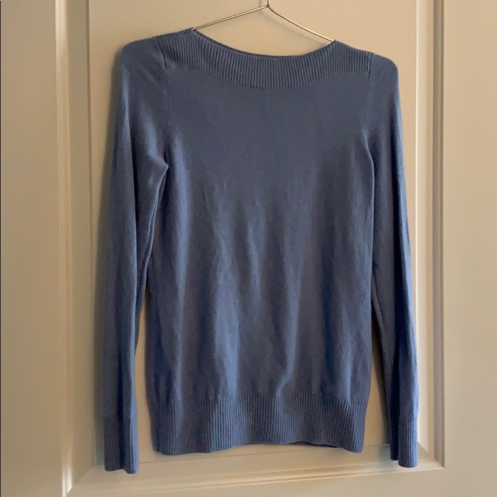 Light blue cashmere sweater